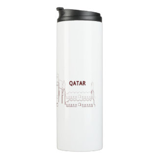 Garrafa Térmica Meu Lar Qatar – Design Minimalista