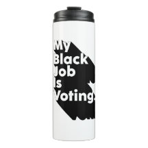 Meu trabalho negro é votar, votar é meu trabalho n