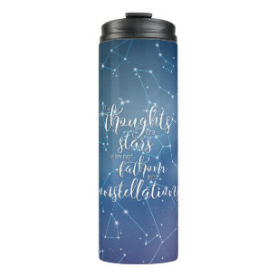 Garrafa Térmica Meus pensamentos são estrelas