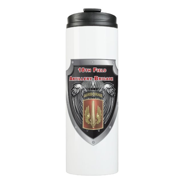 Garrafa Térmica Mighty 18th Field Artillery Brigade Airborne (Frente)