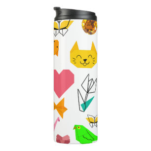 Garrafa Térmica Mikitiez origami cancer joia de verão