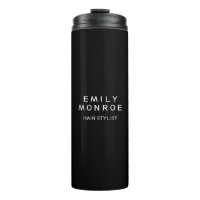 Minimalista preto e branco simples