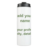 Mínimo simples de verde adicione o seu nome de tex