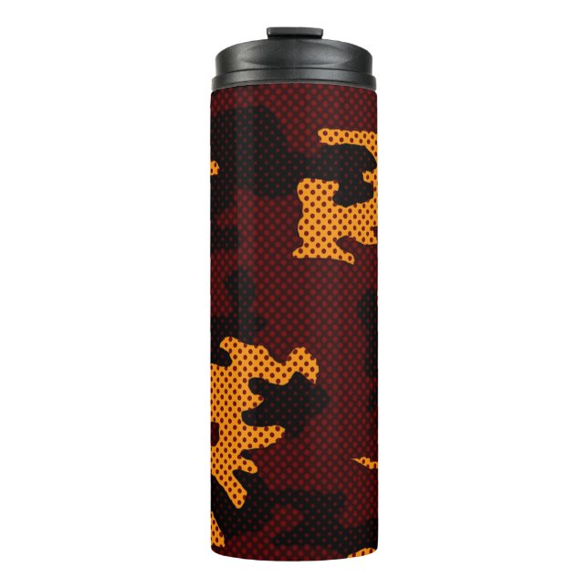 Garrafa Térmica Minnesota Maroon & Gold Gopher Camo Printed (Frente)