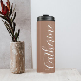 Garrafa Térmica Mocha Stylized Wedding Bridesmaid