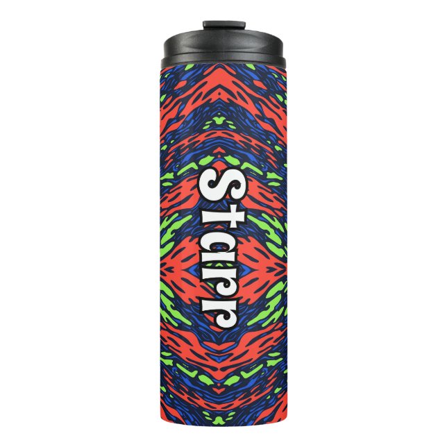 Garrafa Térmica Moda Maximalista Bold & Vivid (Frente)