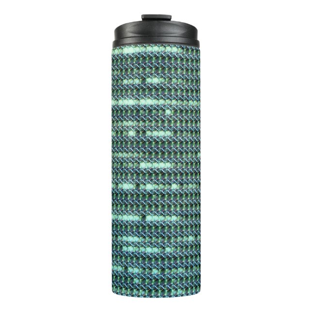 Garrafa Térmica Modern abstract digital pattern design 1261 (Frente)