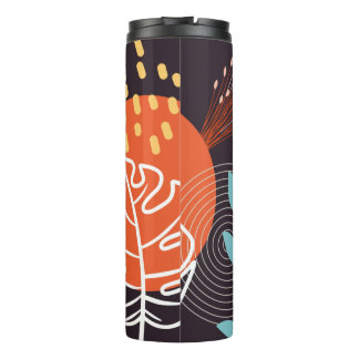 Garrafa Térmica Modern abstract seamless thermal tumbler