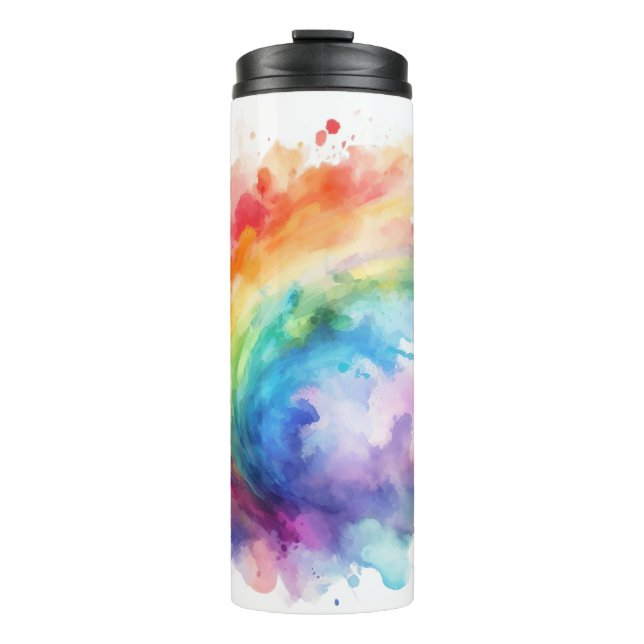 Garrafa Térmica Modern tie dye Thermal Tumbler (Frente)