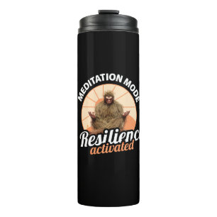 Garrafa Térmica Modo de Meditação: Resistência Ativada Pé-Grande