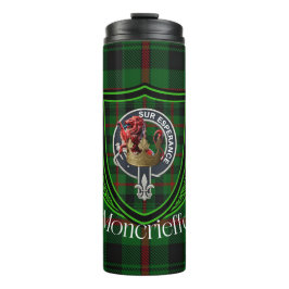 Garrafa Térmica Moncrieffe Scottish Clan Tartan & Crest