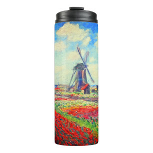 Garrafa Térmica Monet Tulips Windmill
