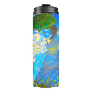 Garrafa Térmica Monet Woman com Parasol