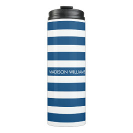 Garrafa Térmica Monograma de Script de Nome Personalizado