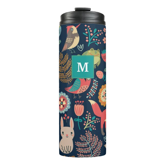 Garrafa Térmica Monograma Personalizável Tumbler Térmico