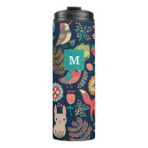 Monograma Personalizável Tumbler Térmico