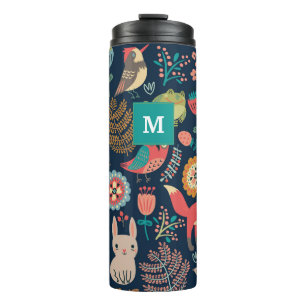Garrafa Térmica Monograma Personalizável Tumbler Térmico