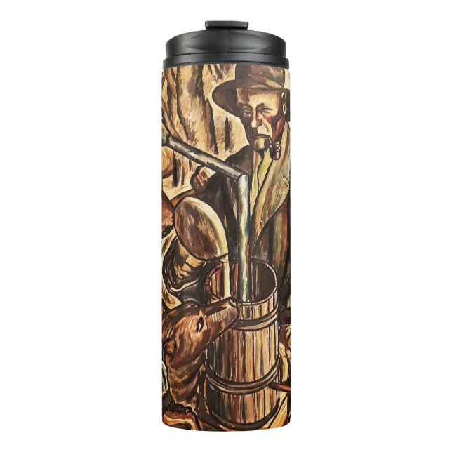 Garrafa Térmica Moonshiners Fazer Relâmpago Branco Sussurro (Frente)