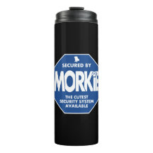 Morkie-Segurança-Azul