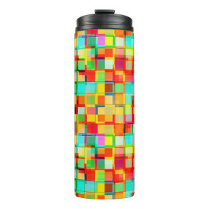 Garrafa Térmica Mosaico brilhante