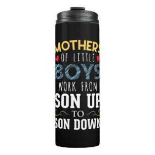 Garrafa Térmica Mother Art Mothers of Little Boys Birthday