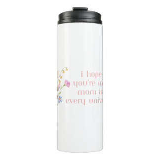 Garrafa Térmica Mother’s Day Floral Tumbler with quote