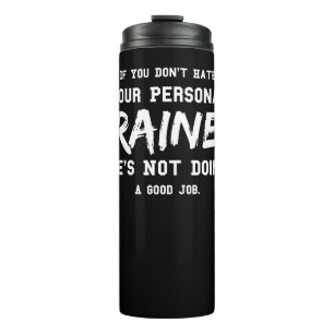 Garrafa Térmica Motivação do Malhação Personal Trainer Gym