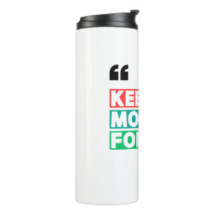 Garrafa Térmica Motivational Continue Avançar
