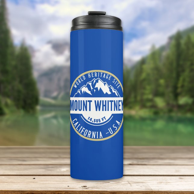 Garrafa Térmica Mount Whitney: The Heart of Sierra Nevada (Criador carregado)