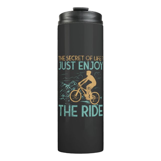 Garrafa Térmica Mountain Bike Biker (Frente)