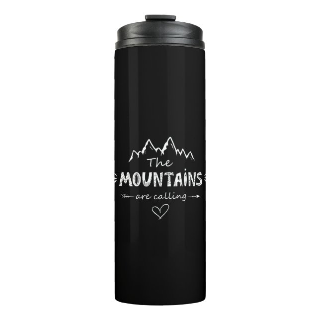 Garrafa Térmica Mountain Lover Thermal Tumbler (Frente)