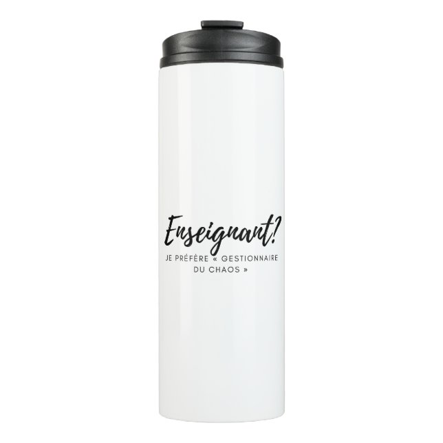 Garrafa Térmica Mug Enseignant (Frente)