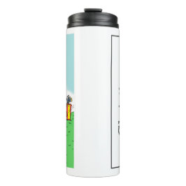 Garrafa Térmica Mulher Golfista ganha uma torcida - Engraçado