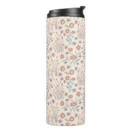 Garrafa Térmica Murmurios de Flores Silvestres da Primavera