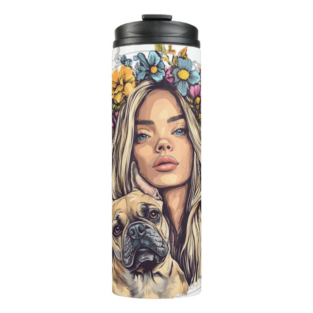 Garrafa Térmica Music Child (Frente)