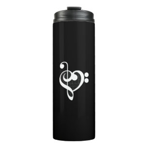 Garrafa Térmica Music Heart - I Love Music