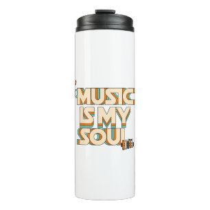 Garrafa Térmica Música É Minha Alma