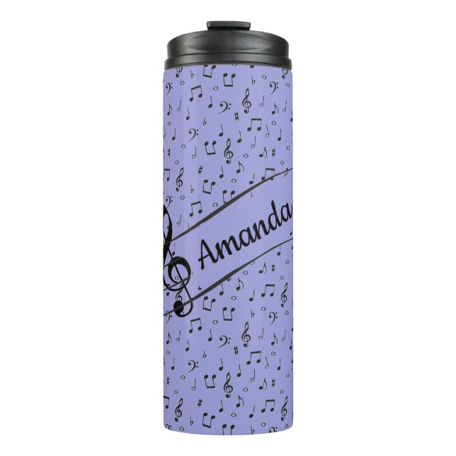 Garrafa Térmica Música Negra personalizada (Frente)