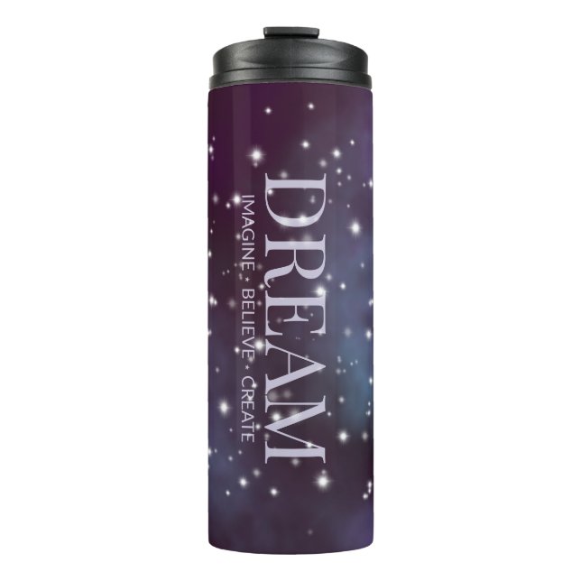Garrafa Térmica Mystical Dream Dusty Violet (Frente)