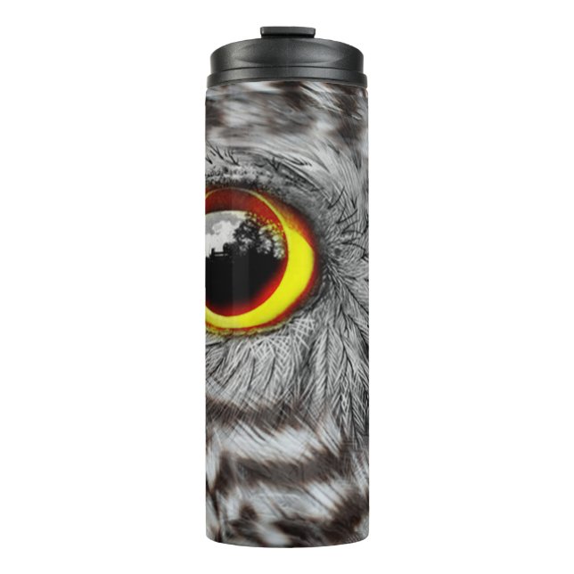 Garrafa Térmica Mystical Owl Eye (Frente)