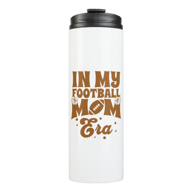 Garrafa Térmica Na Minha Era de Mãe de Futebol (Frente)