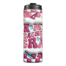 Na Minha Era Professora Puffy Bubble Tumbler 3D