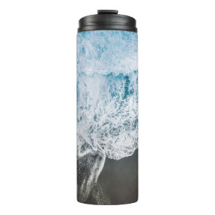 Garrafa Térmica Na moda Beach Vibes Abstrato