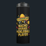 Garrafa Térmica Nacho Average Pickleball Player<br><div class="desc">Nacho Average Pickleball Player</div>