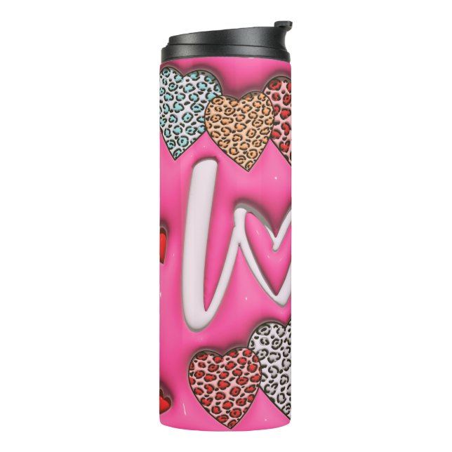 Garrafa Térmica Namorados de bolhas (Giro à esquerda)