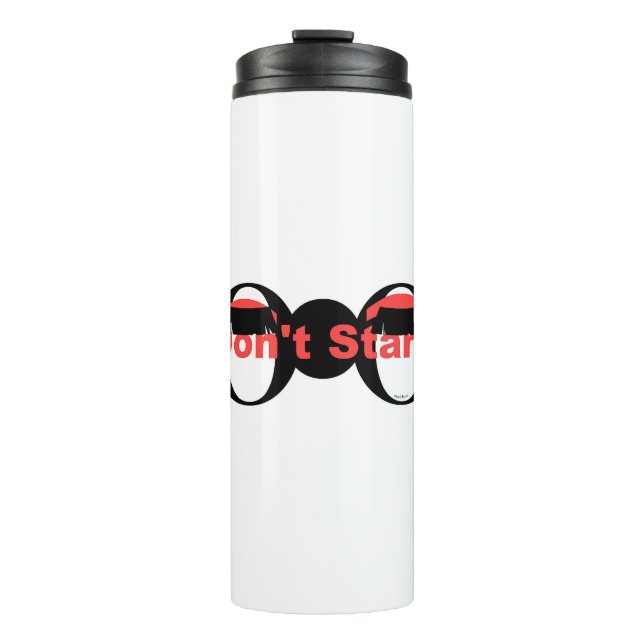 Garrafa Térmica Não olhar (Frente)