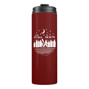 Garrafa Térmica Não sou antissocial, sou pró-solidão