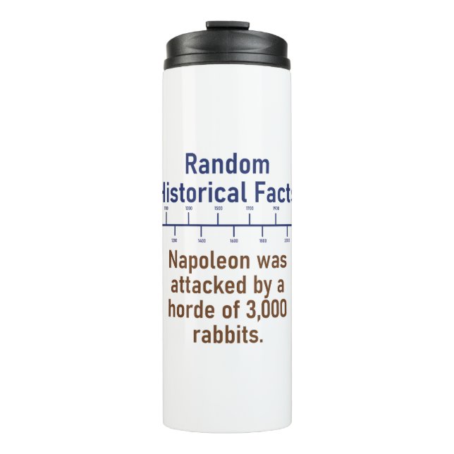 Garrafa Térmica Napoleão Foi Anexado - Fato Histórico (Frente)