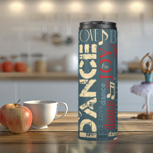 Garrafa Térmica Nascer para dançar ID277 azul