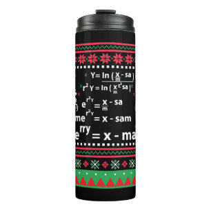 GARRAFA TÉRMICA NATAL MATEMÁTICO